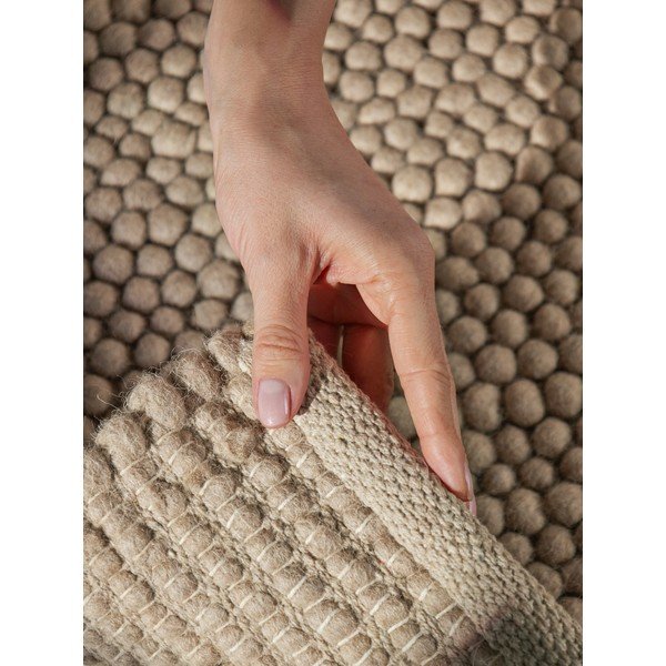 Ručne tkaný vlnený koberec v prírodnej farbe 160x230 cm Richmond Diana – Ted Baker-image-2