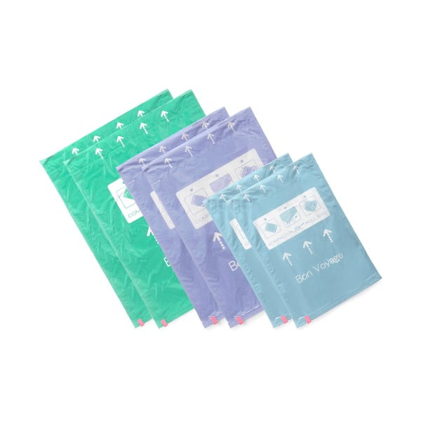 Vákuové vrecia v súprave 6 ks Roll Up S/M/L – Compactor-image-4