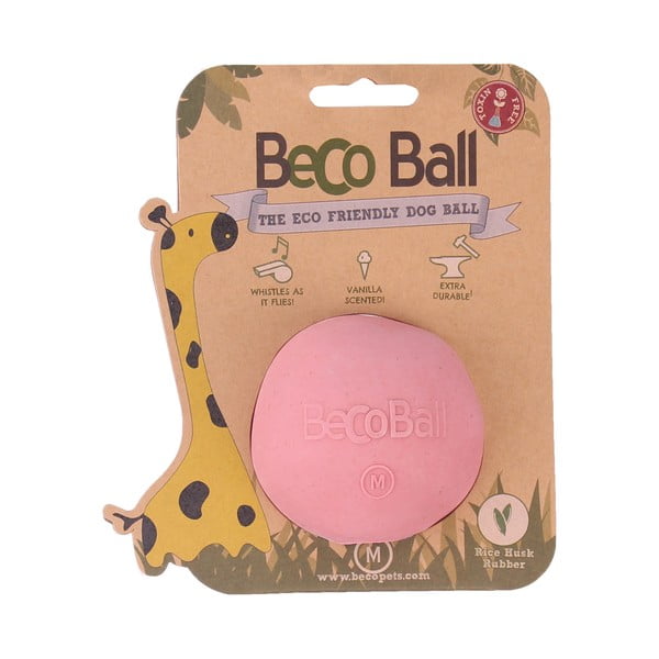 Loptička Beco Ball 6.5 cm, ružová