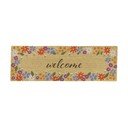 Rohožka z kokosového vlákna 40x120 cm Welcome Floral – Artsy Doormats