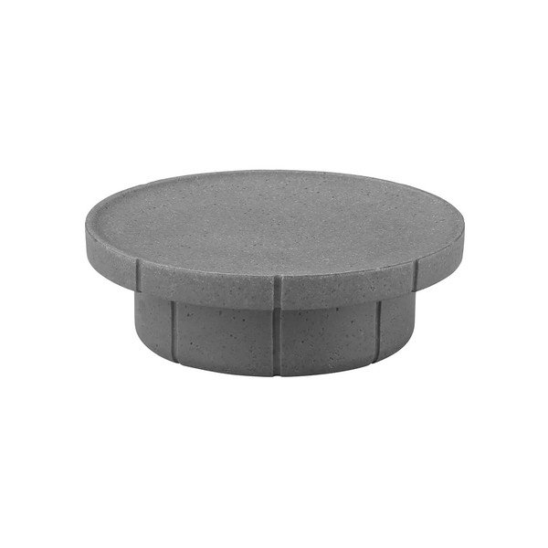 Sivá nádobka na mydlo z polyresínu Kua – Blomus