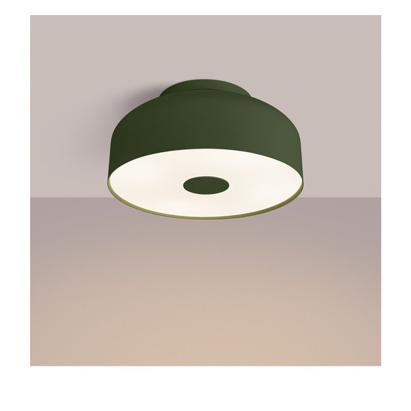 Zelené stropné svietidlo Blacko – Sollux-image-4