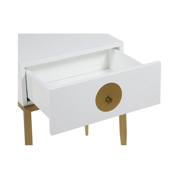 Biely nočný stolík Santiago Pons Dot-image-3