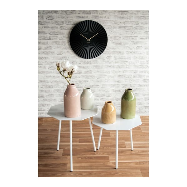 Hodiny v čiernej farbe Karlsson Sensu, ⌀ 40 cm-image-1