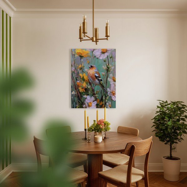 Tlačený obraz s rámom 60x80 cm Fringilla – Styler-image-2