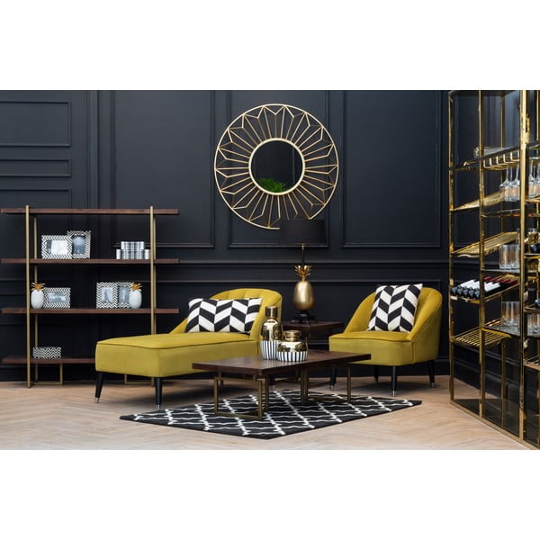 Hnedý okrúhly konferenčný stolík 60x120 cm Brando – Premier Housewares-image-1