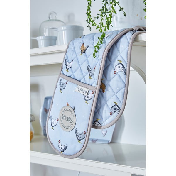 Dvojitá bavlnená kuchynská rukavica Cooksmart ® Farmers-image-1