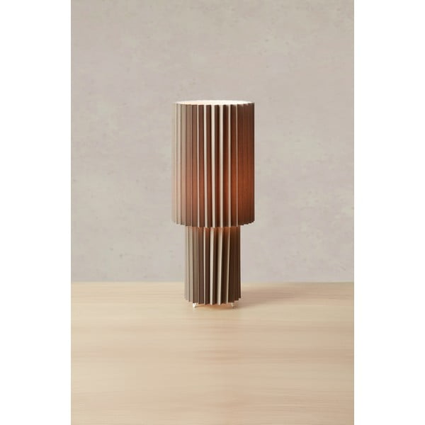 Sivá stolová lampa s textilným tienidlom (výška 45 cm) Catis – Markslöjd-image-2