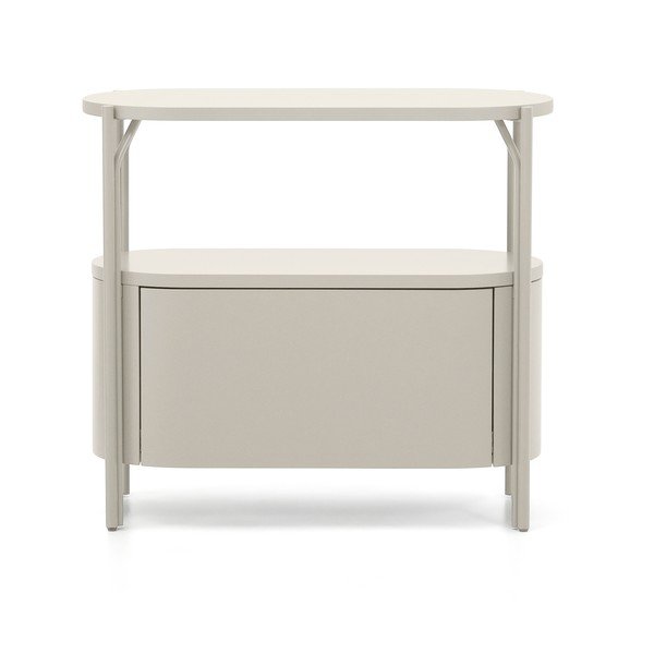 Biela skrinka pod umývadlo 90x81 cm Arely – Kave Home