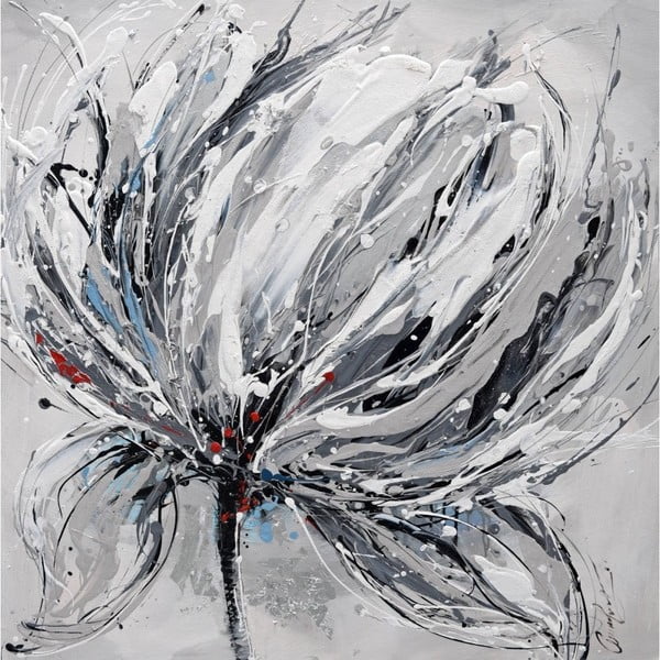 Ručne maľovaný obraz Vivorum Blossom, 80 × 80 cm
