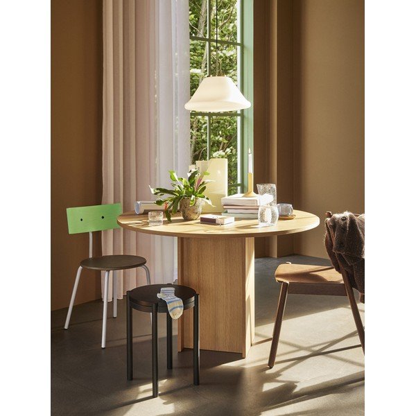 Biele závesné svietidlo so stmievačom ø 40 cm Muse – Hübsch-image-1