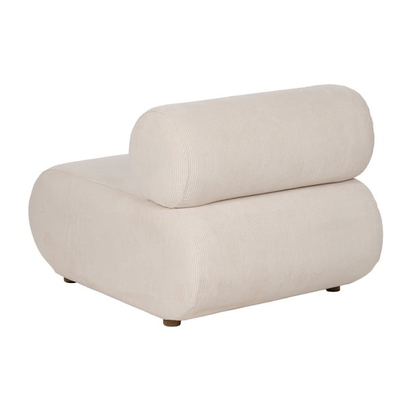 Krémové menčestrové kreslo – Ixia-image-3