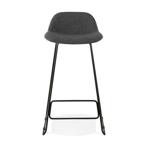Tmavosivá barová stolička Kokoon Vancouver, výška sedu 76 cm-image-2