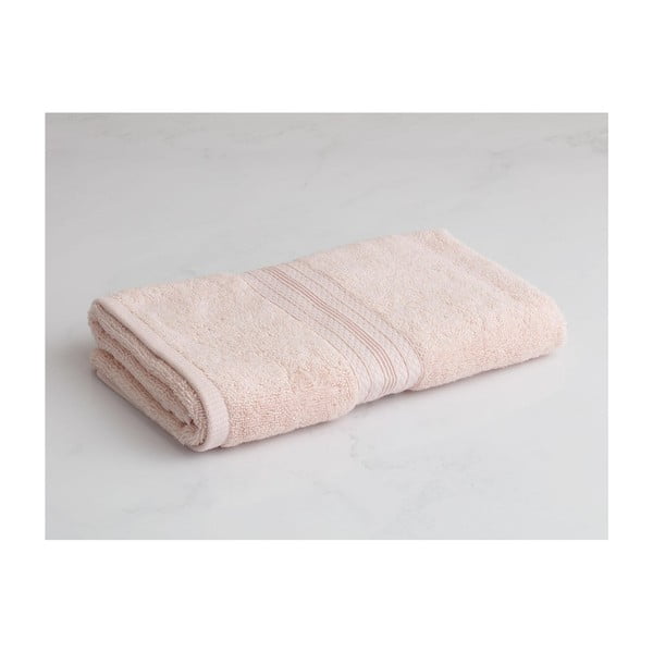 Púdrovobéžový uterák na ruky Madame Coco, 50 x 80 cm