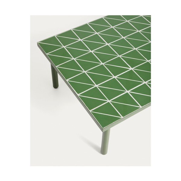 Záhradný konferenčný stolík s keramickou doskou 61x122 cm Maurina – Kave Home-image-3