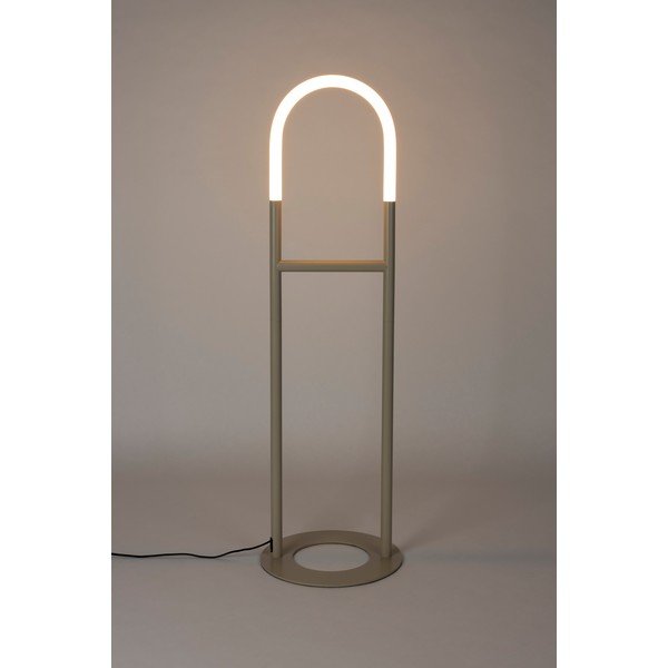 Béžová LED stojacia lampa so stmievačom (výška  135 cm) Arch – Zuiver-image-2