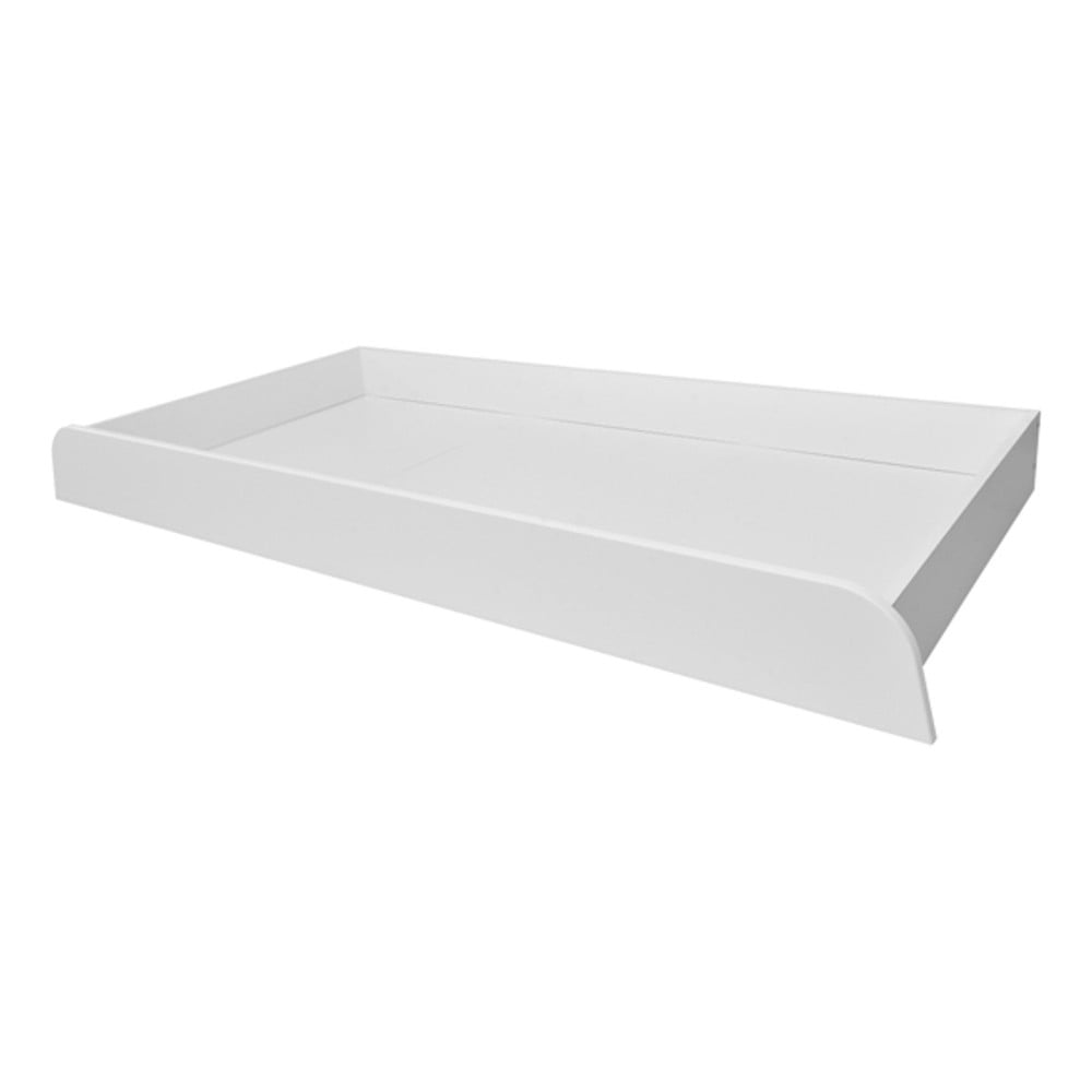 Biela zásuvka pod posteľ z kolekcie BELLAMY UP, 70 × 120 cm