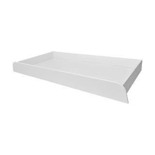 Biela zásuvka pod posteľ z kolekcie BELLAMY UP, 70 × 120 cm