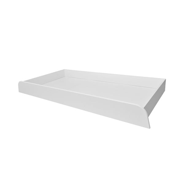 Biela zásuvka pod posteľ z kolekcie BELLAMY UP, 70 × 120 cm