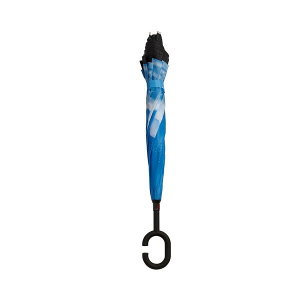 Modro-čierny dáždnik Sky, ⌀ 110 cm-image-4