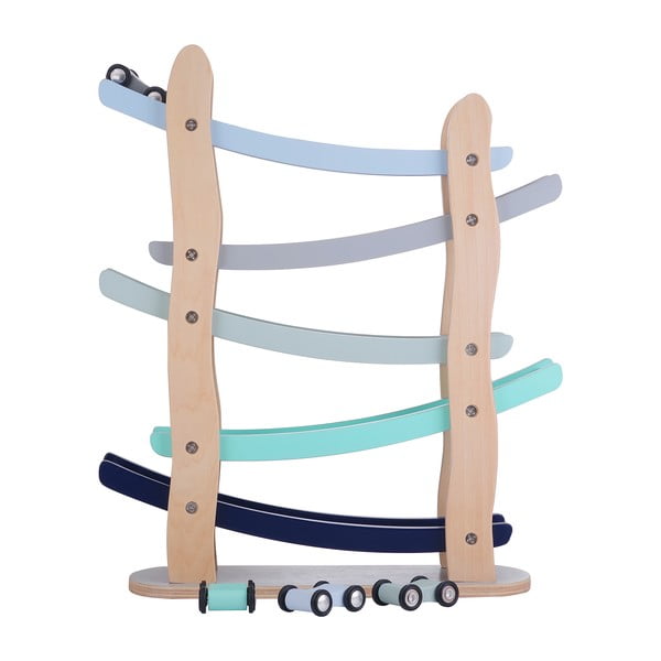 Drevená kaskádová dráha s autíčkami Kindsgut Run-image-2