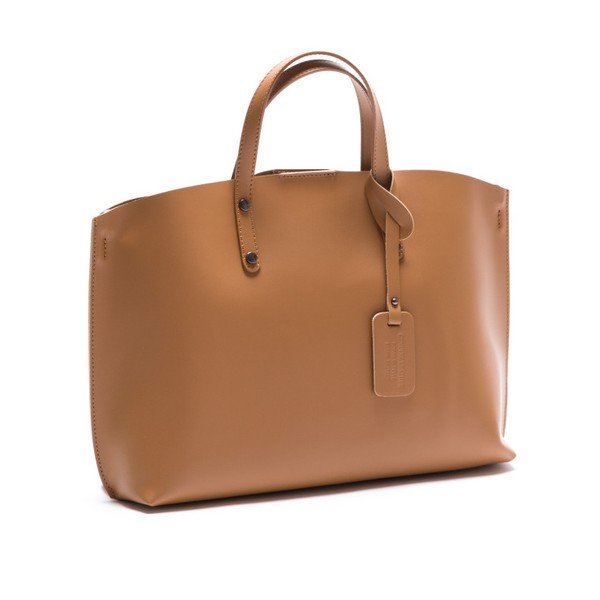 Kožená kabelka Luisa Vannini 3034 Cognac-image-2