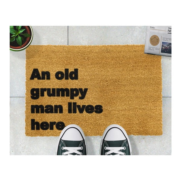 Rohožka Artsy Doormats Grumpy Man Lives Here, 40 × 60 cm