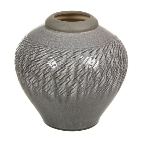 Sivá keramická váza Santiago Pons Lira