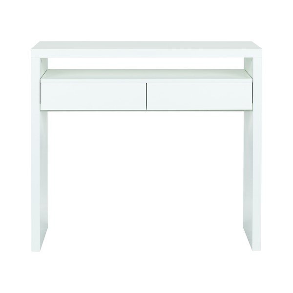 Pracovný stôl s výsuvnou doskou Console Mel-image-3