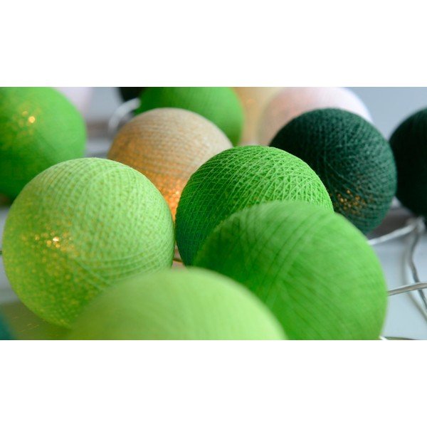 Svetelná reťaz Irislights Wasabi, 20 guľôčok-image-1