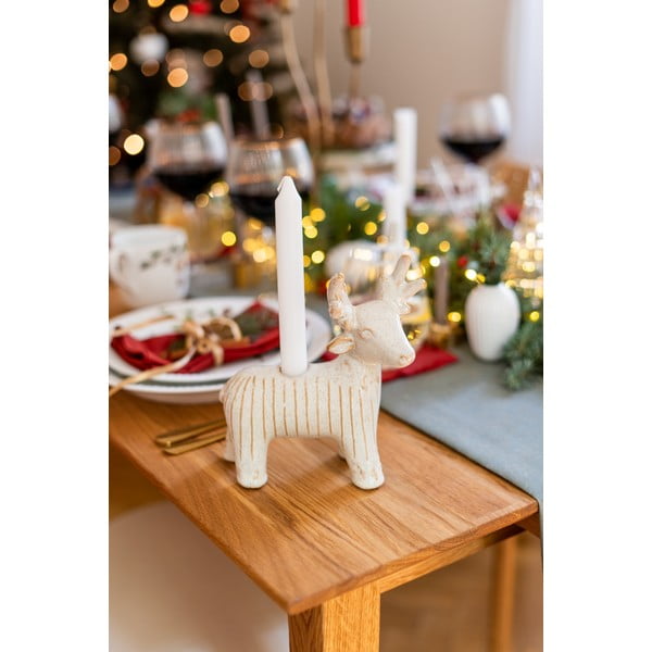 Kameninový svietnik Elef - Bloomingville-image-1