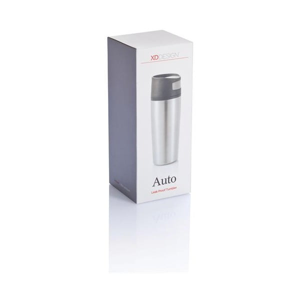 Strieborný termohrnček do auta XD Design, 300 ml-image-4