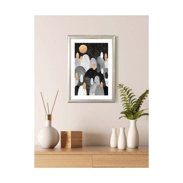 Plagát 20x30 cm Geometric People - Piacenza Art