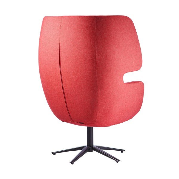 Oranžové otočné kreslo Softline Moai-image-2
