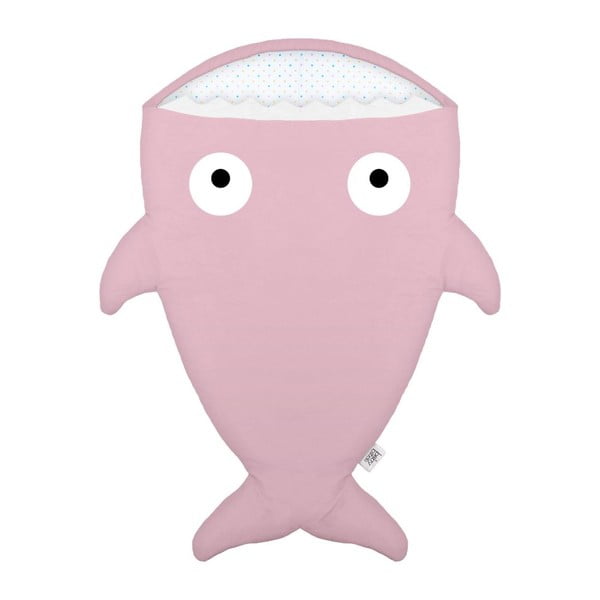 Detský spací vak Baby Bites Pink Fish with Polka Dots