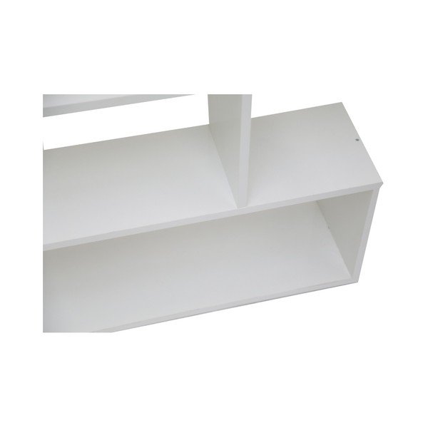 Biela knižnica Esidra Martin, výška 97 cm-image-2