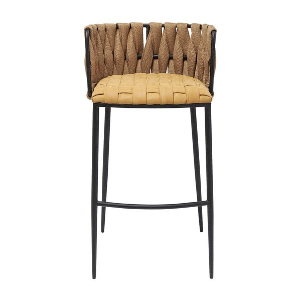 Set 2 žltých barových stoličiek Kare Design Cheerio-image-1