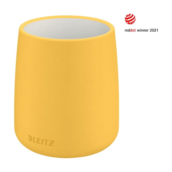 Žltý keramický téglik na ceruzky Leitz Cosy-image-4