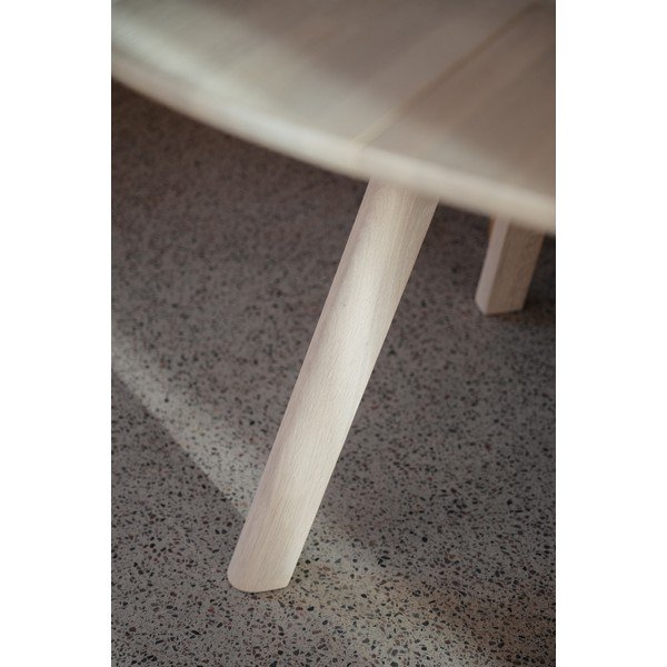 Okrúhly rozkladací jedálenský stôl z dubového dreva ø 140 cm Clapperton – Rowico-image-4