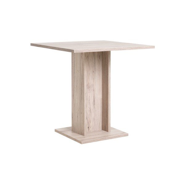 Jedálenský stôl v dekore dubového dreva Intertrade Christina, 80 x 80 cm-image-2