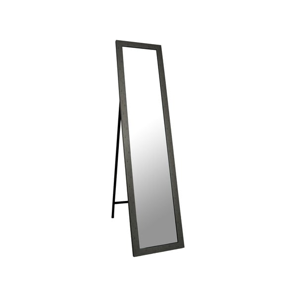 Stojacie zrkadlo Standing 37x158 cm, tmavosivý rám