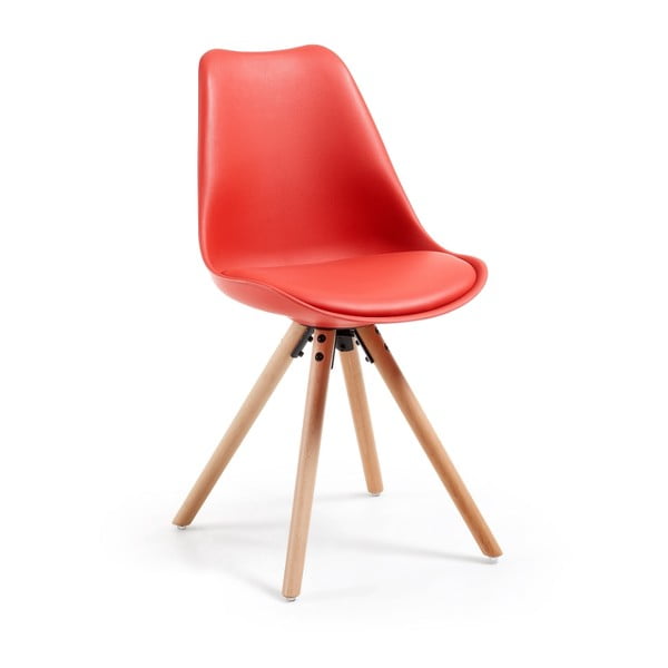 Červená stolička La Forma Lars