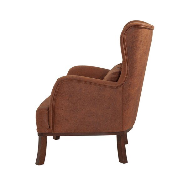 Hnedé kreslo Mart – Balcab Home-image-3
