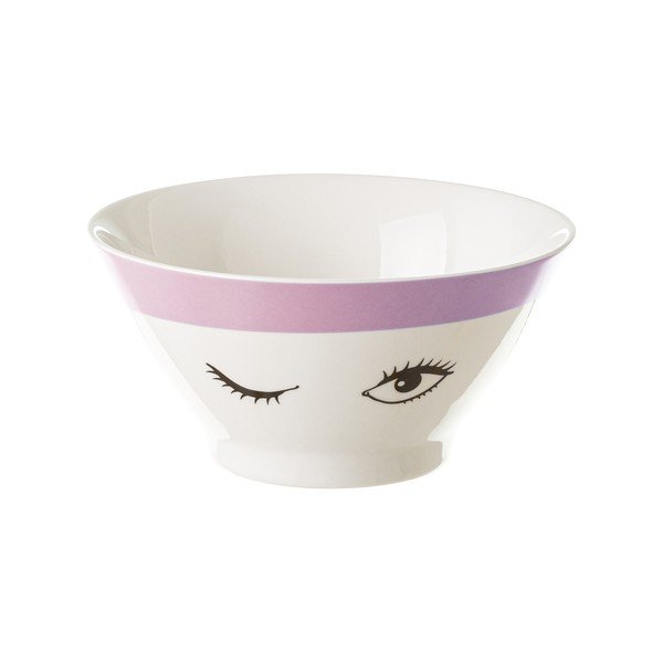 Porcelánová miska Unimasa Pink Dreameyes, 350 ml
