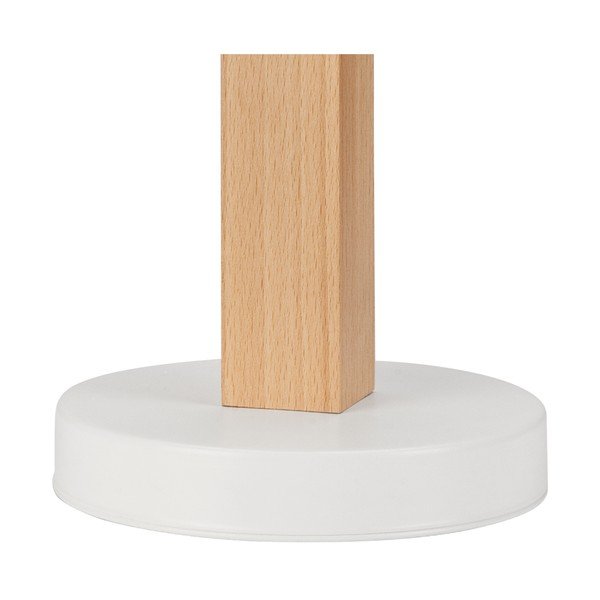Biela/hnedá stolová lampa (výška  39 cm) Orazio – LAMKUR-image-4