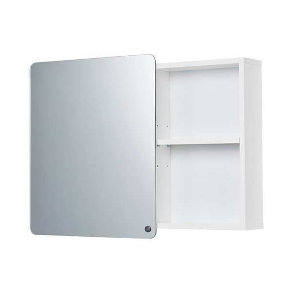 Biela závesná/so zrkadlom kúpeľňová skrinka 80x58 cm Color Bath – Tom Tailor-image-2