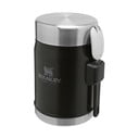 Čierna termoska na jedlo z nehrdzavejúcej ocele 400 ml Legendary Classic Black – Stanley