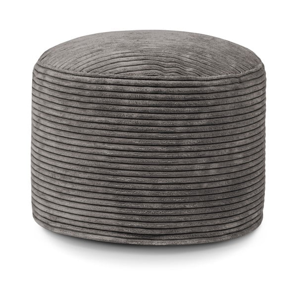 Fialový menčestrový sedací vak Mini – SLOWDOWN-image-2