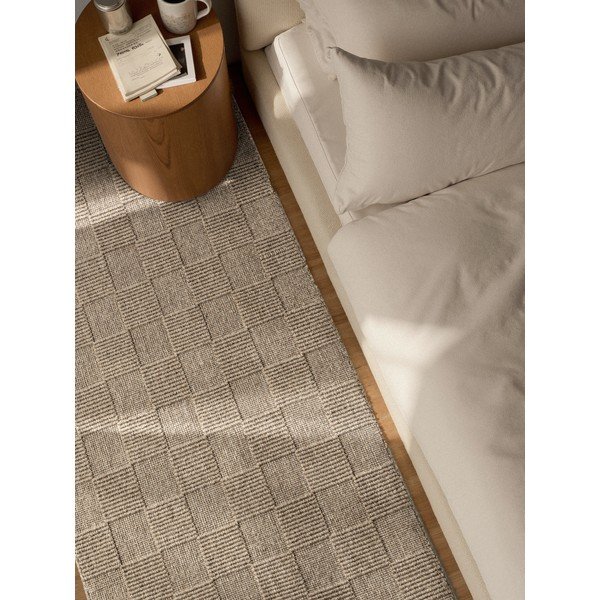 Béžový ručne tkaný vlnený behúň 80x200 cm Scala – Villeroy&Boch-image-3