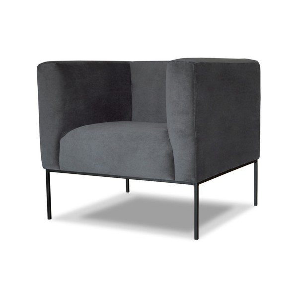 Sivé kreslo Windsor & Co. Sofas Neptune-image-1